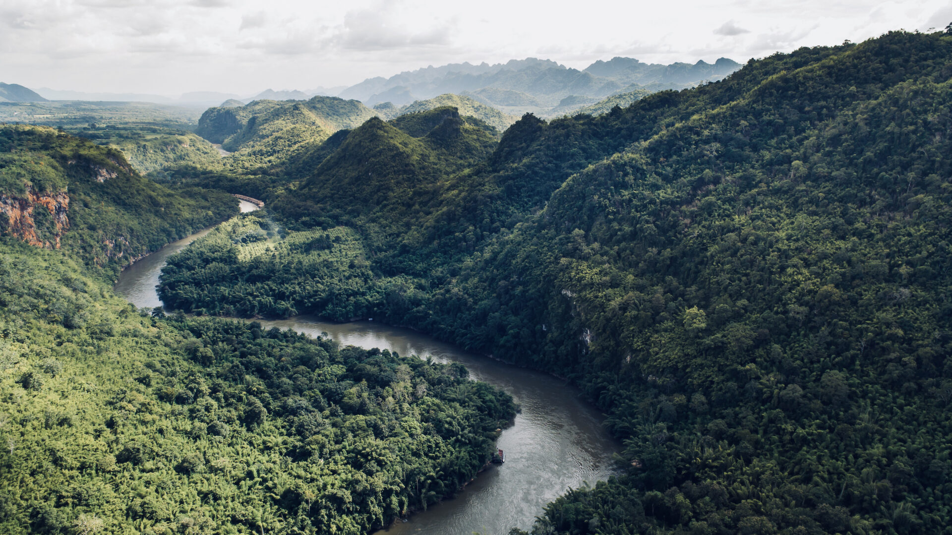 thailand destination jungle kanchanaburi river kwai