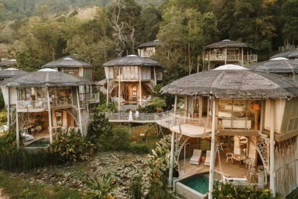 5-star luxury treehouse villa hotel resort koh yao