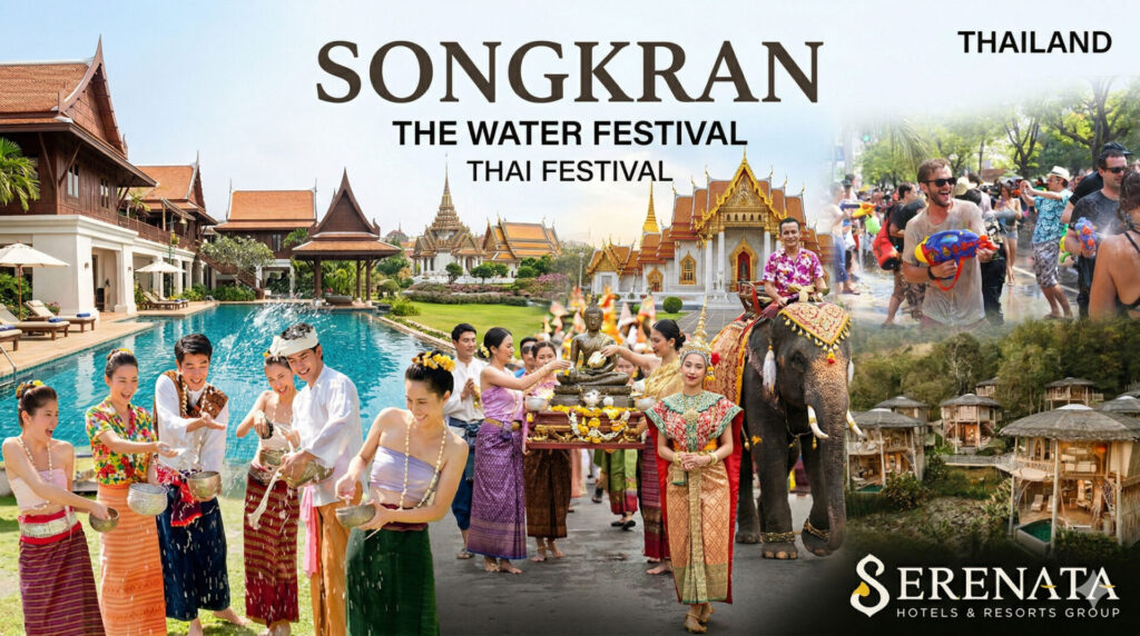 เตรียมตัวให้พร้อม! ตะลุยความชุ่มฉ่ำกับ "เทศกาลสงกรานต์ทั่วไทย" สนุกสุดเหวี่ยงแล้วพักผ่อนอย่างเหนือระดับกับ SERENATA Hotels & Resorts Group 1 SERENATA Hotels & Resorts Group